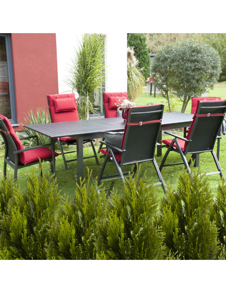 EXPERT | Zahradní křeslo hliníkové polohovací | DOPPLER CZ