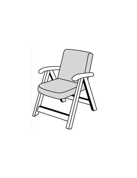 Polstry, sedáky na křesla a židle | Star 8041 nízký | DOPPLER