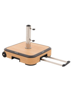 Alu Wood Trolley 50 kg s kolečky Betonový stojan  | Doppler