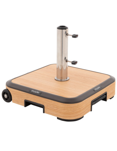 Alu Wood Trolley 50 kg s kolečky Betonový stojan  | Doppler