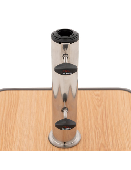 Alu Wood Trolley 50 kg s kolečky Betonový stojan  | Doppler