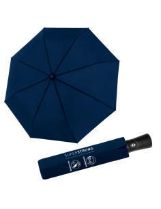 Fiber SUPERSTRONG - plně automatický pánský deštník tmavomodrý