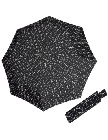 Fiber Magic Black&White Rings Dámský deštník | Doppler CZ