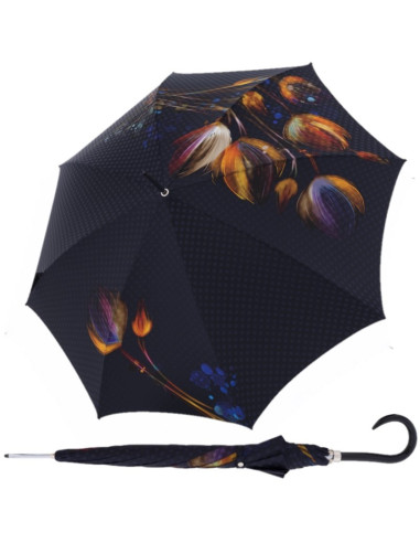 Boheme Viola - dámský deštník s květinovým potiskem | DOPPLER CZ