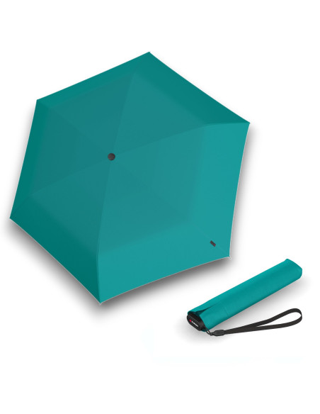 Knirps US050 Turquoise with black| skládací deštník | DOPPLER