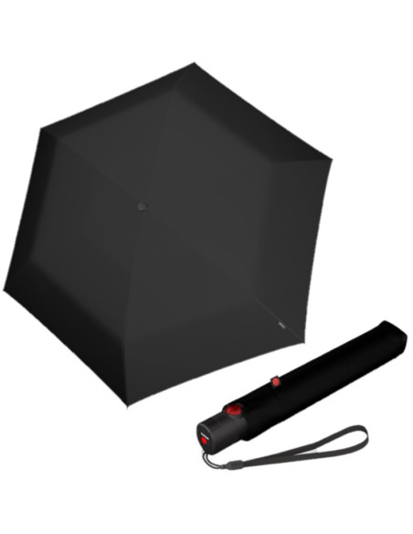 KNIRPS U200 BLACK | Plně automatický deštník | DOPPLER
