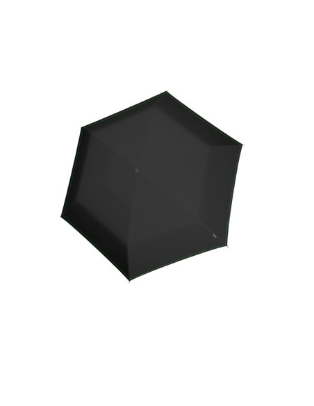 KNIRPS U200 Neon black | Plně automatický deštník | Doppler