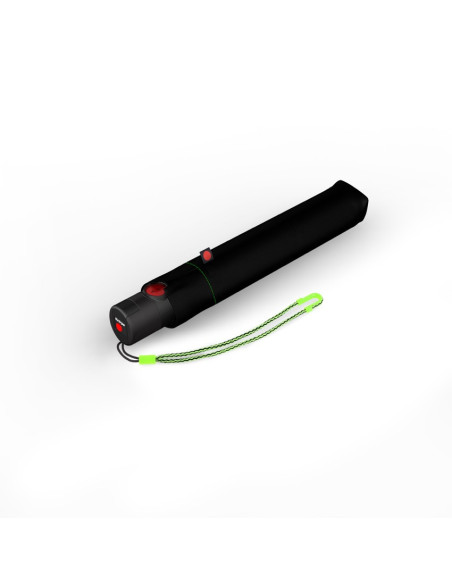 KNIRPS U200 Neon black | Plně automatický deštník | Doppler