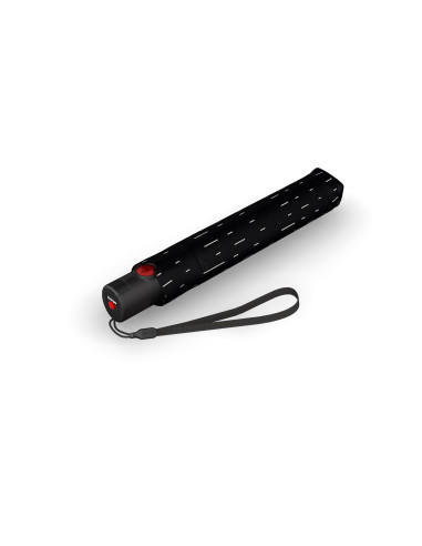 KNIRPS U200 Rain Black | Plně automatický deštník | Doppler