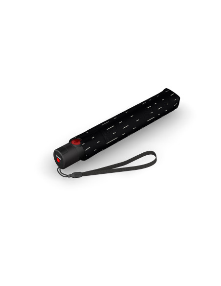 KNIRPS U200 Rain Black | Plně automatický deštník | Doppler