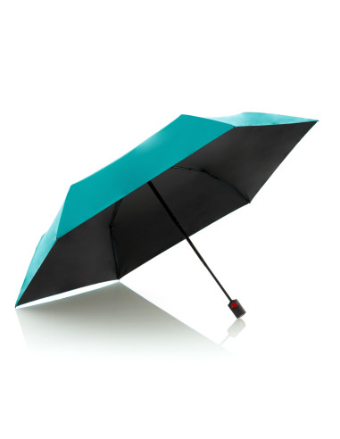 Turquoise with black | Plně automatický deštník | Doppler CZ