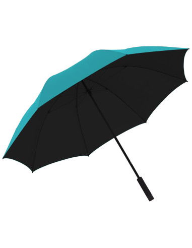 KNIRPS  XXL Turquoise with black | holový deštník | Doppler