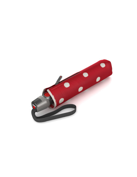 Knirps T200 Dot art red | plno automatický deštník | Doppler