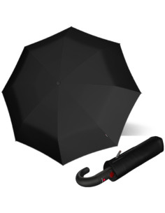 KNIRPS T.260 Meduim Duomatic BLACK | Plně automatický deštník | DOPPLER CZ