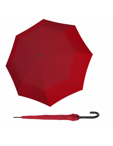 Knirps A.760 Stick red | Holový vystřelovací deštník | Doppler