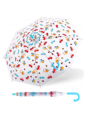 Kids Sky Transparent - dětský holový deštník | Doppler CZ