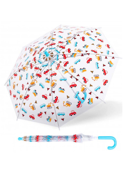 Kids Sky Transparent - dětský holový deštník | Doppler CZ