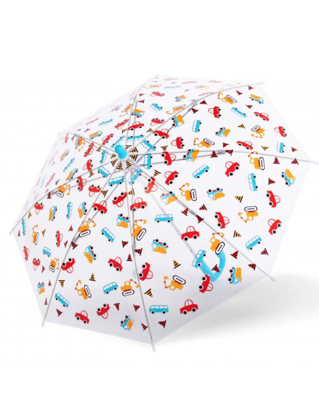 Kids Sky Transparent - dětský holový deštník | Doppler CZ