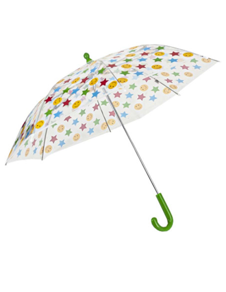 Kids Sky Transparent - dětský holový deštník | Doppler CZ