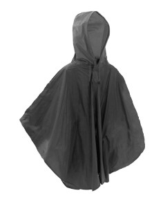 Pončo pro dospělé do 150 cm vel. XS/S  šedé | Doppler CZ