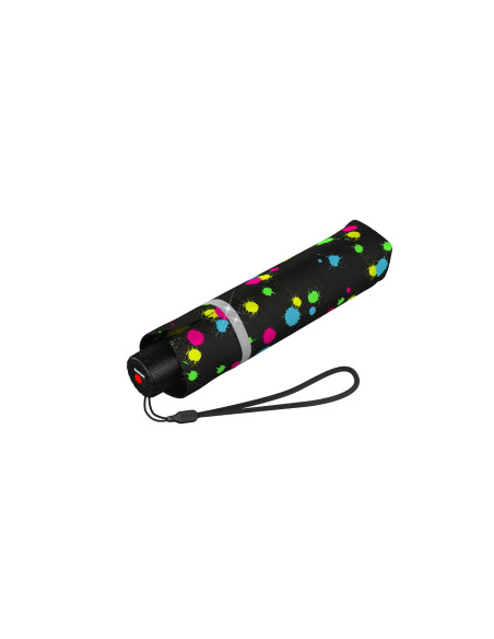 Knirps Rookie Bubble Pust Reflective |  lehký skládací deštník | Doppler