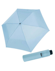 Fiber Havanna  Ice Blue Dámský skládací deštník | Doppler CZ