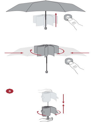 Smart Fold| Plně automatický deštník | Doppler CZ