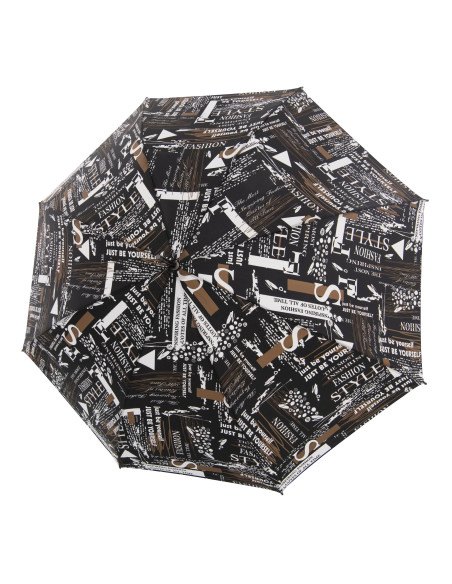 Fiber Flex AC Scribble Black | Dámský skládací deštník | Doppler CZ