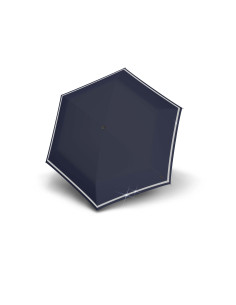Knirps Navy Reflective |  lehký skládací deštník | Doppler 2