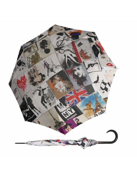 Modern Art Postcards | Holový vystřelovací deštník | Doppler CZ