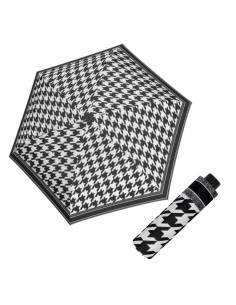 Fiber Havanna Black&White | Dámský deštník | Doppler CZ