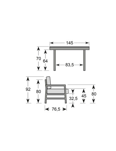 Luxusní zahradní sestava Hawaii LIKA-TEX® |DOPPLER CZ