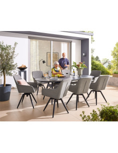 Paris LIKA-TEX® | Luxusní otočné zahradní křeslo | Doppler CZ 2