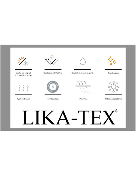Paris LIKA-TEX® | Luxusní otočné zahradní křeslo | Doppler CZ