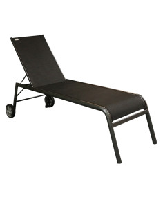 EXPERT - zahradní hliníkové lehátko s kolečky|  Doppler CZ