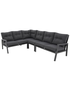 EXPERT antracit - luxusní rohová pohovka | DOPPLER CZ