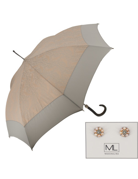 Elegance AC Cottage| Ručně vyrobený deštník a naušnice| Doppler