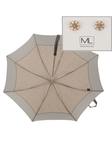 Elegance AC Cottage| Ručně vyrobený deštník a naušnice| Doppler