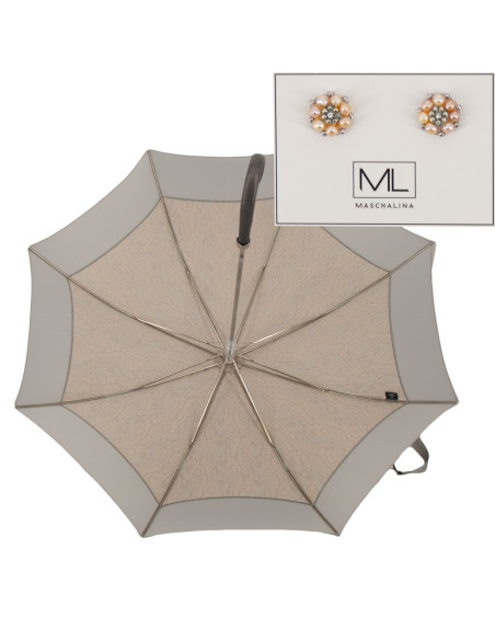 Elegance AC Cottage| Ručně vyrobený deštník a naušnice| Doppler