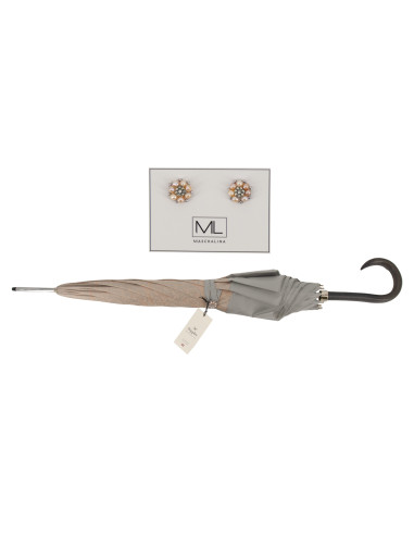 Elegance AC Cottage| Ručně vyrobený deštník a naušnice| Doppler