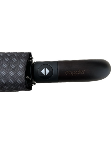 Fiber Magic big Chester uni black, RH Holz Grif - pánský plně automatický deštník| Doppler CZ