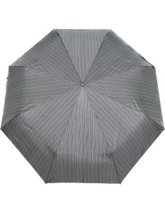 Fiber Magic big Chester classy stripe, RH Holz Griff   - pánský plně automatický deštník| Doppler CZ