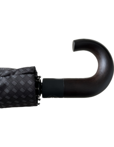 Fiber Magic big Chester classy stripe, RH Holz Griff   - pánský plně automatický deštník| Doppler CZ