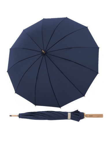 NATURE LONG BAMBOO DEEP BLUE - EKO deštník| Doppler CZ