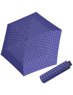 Fiber Havanna DENVER BLUE Dámský skládací deštník | Doppler CZ