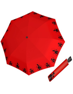 Fiber Magic Cats Family Red | Dámský deštník | Doppler CZ