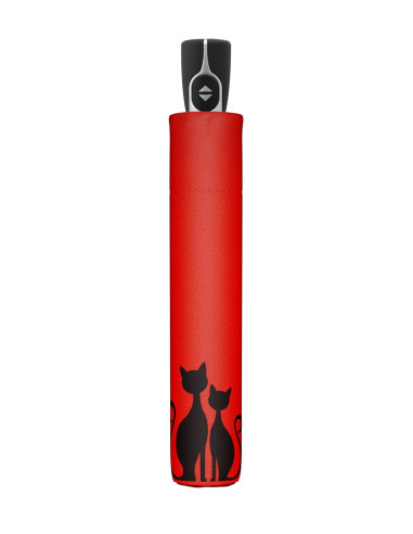 Fiber Magic Cats Family Red | Dámský deštník | Doppler CZ