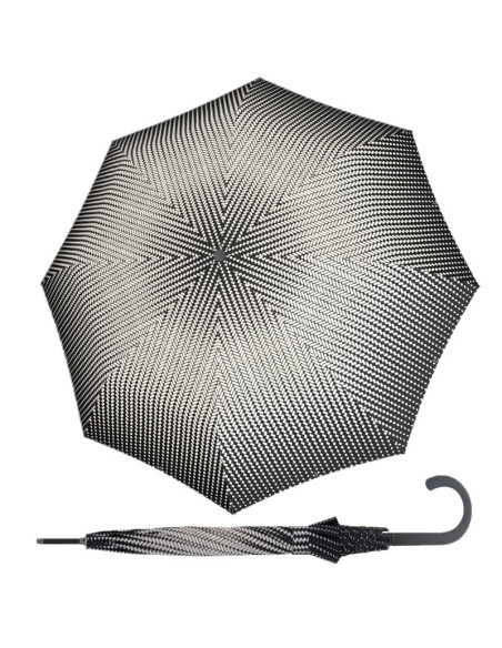 Fiber Flex AC Black&White | Dámský deštník | Doppler CZ