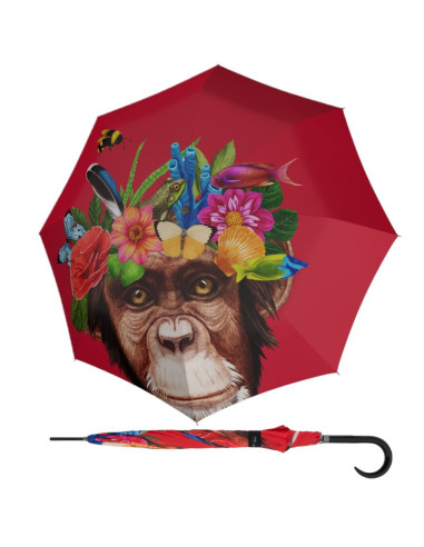Modern Art Flower Monkey | Holový deštník | Doppler CZ