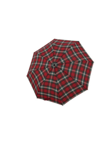 Carbonsteel Magic Check Red | Dámský deštník | Doppler CZ